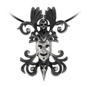 Dark Goddess Pendant mask skull ornament vampire