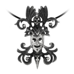 Dark Goddess Pendant mask skull ornament vampire
